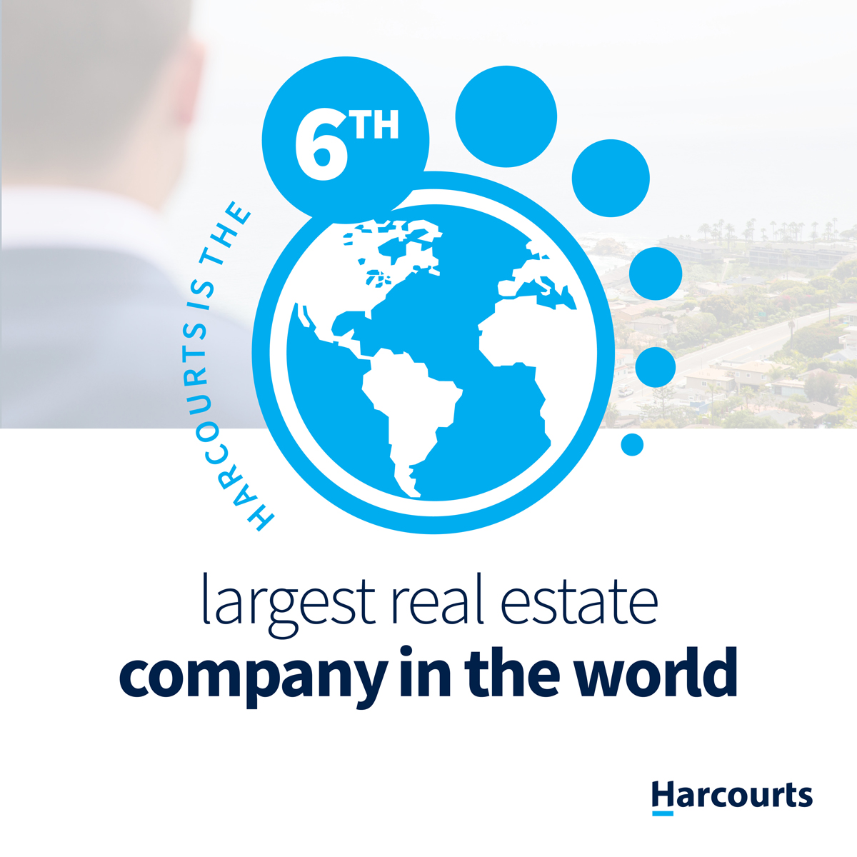 Harcourts is the 6th largest real estate company in the world.